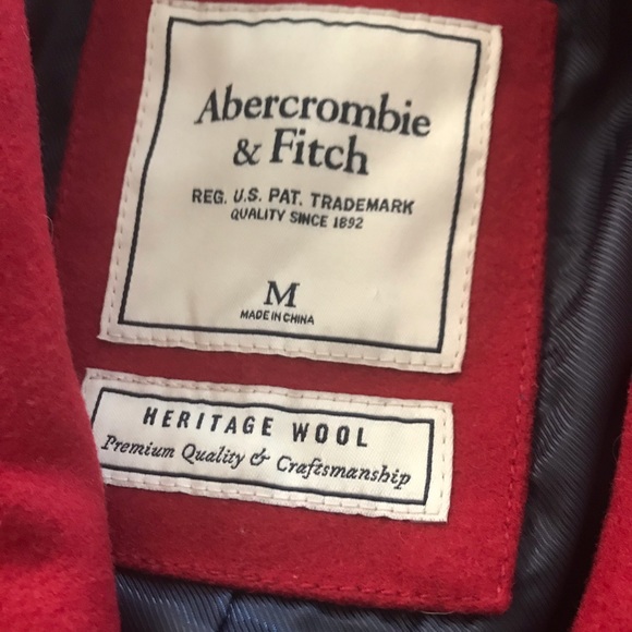 Abercrombie Women’s classic wool pea coat - Picture 3 of 6